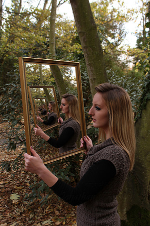 In reflective mood