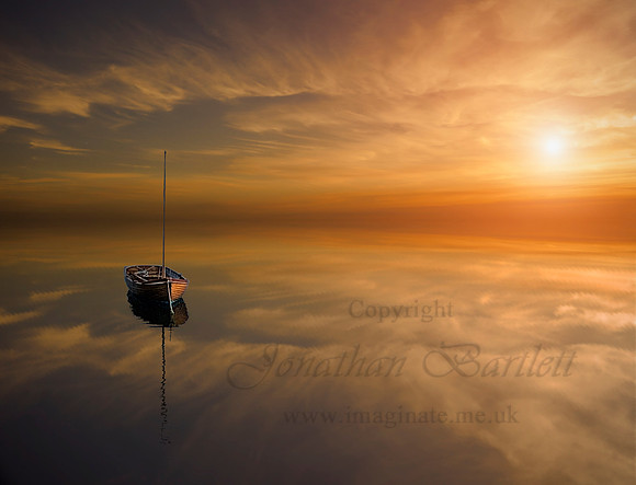 Sunset drifting